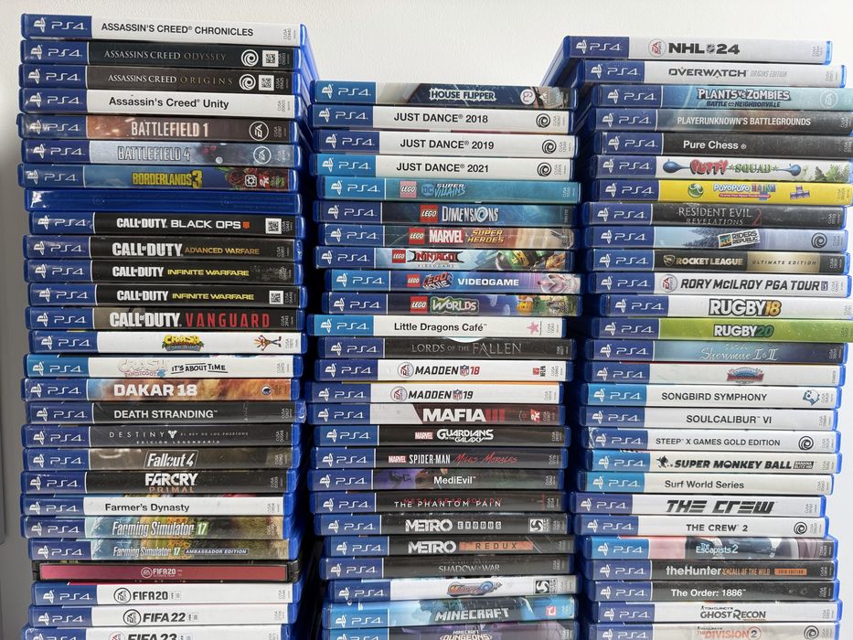 Gry na PS4 / PS5, Wyprzedaż kolekcji!