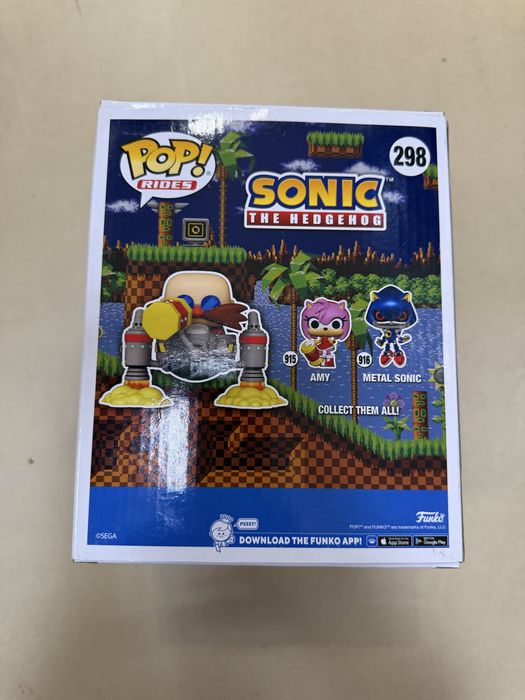 Funko Pop! Rides przedstawiająca Dr. Eggmana z gry Sonic the Hedgehog