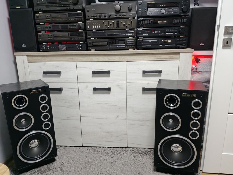 Zestaw kolumny Tonsil Altus 110 gold edytion  po pełnej renowacji