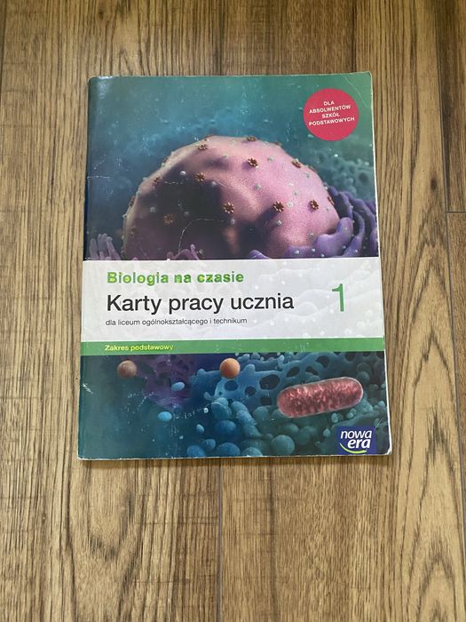 Biologia na czasie 1, karty pracu do biologii