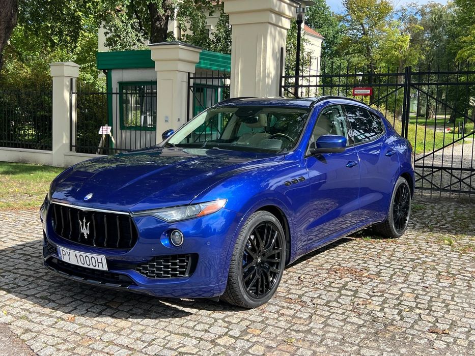 Maserati Levante Faktura, 21”, Dach Panorama, Pneumatyka, Harman Kardon