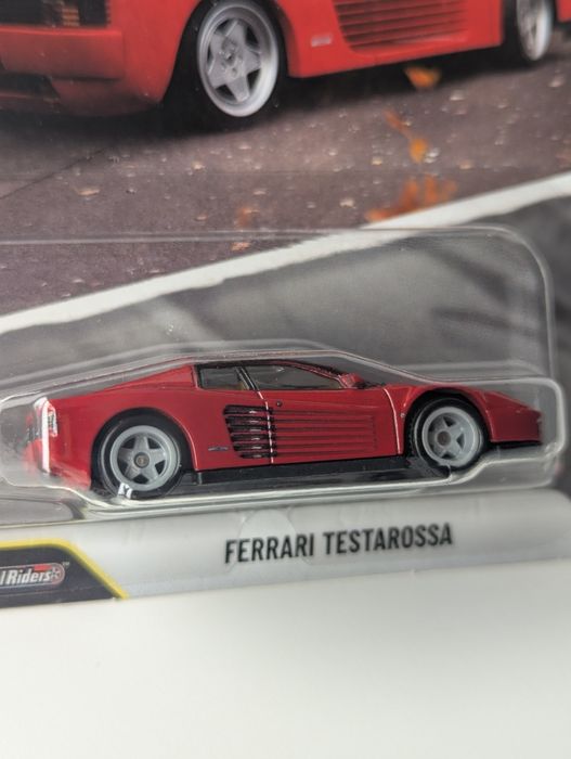 Ferrari testarossa hot wheels premium хот вілс Феррарі тестаросса