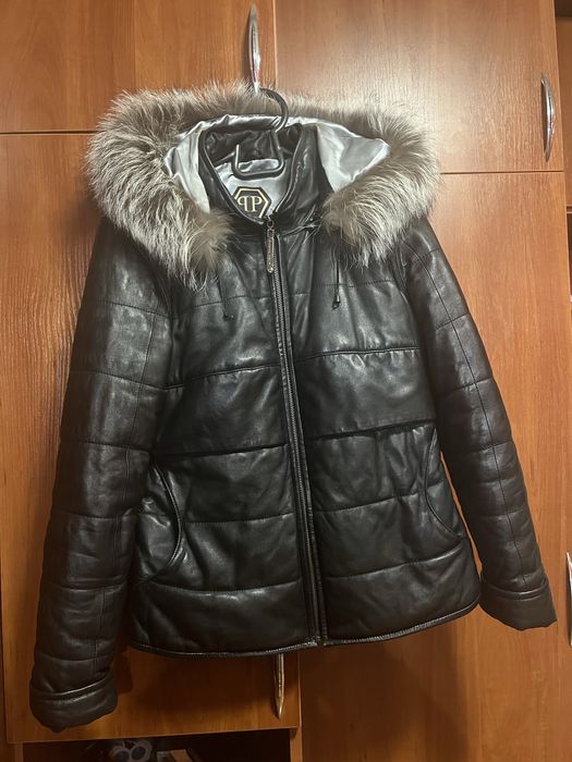 Куртка -желет шкіряний