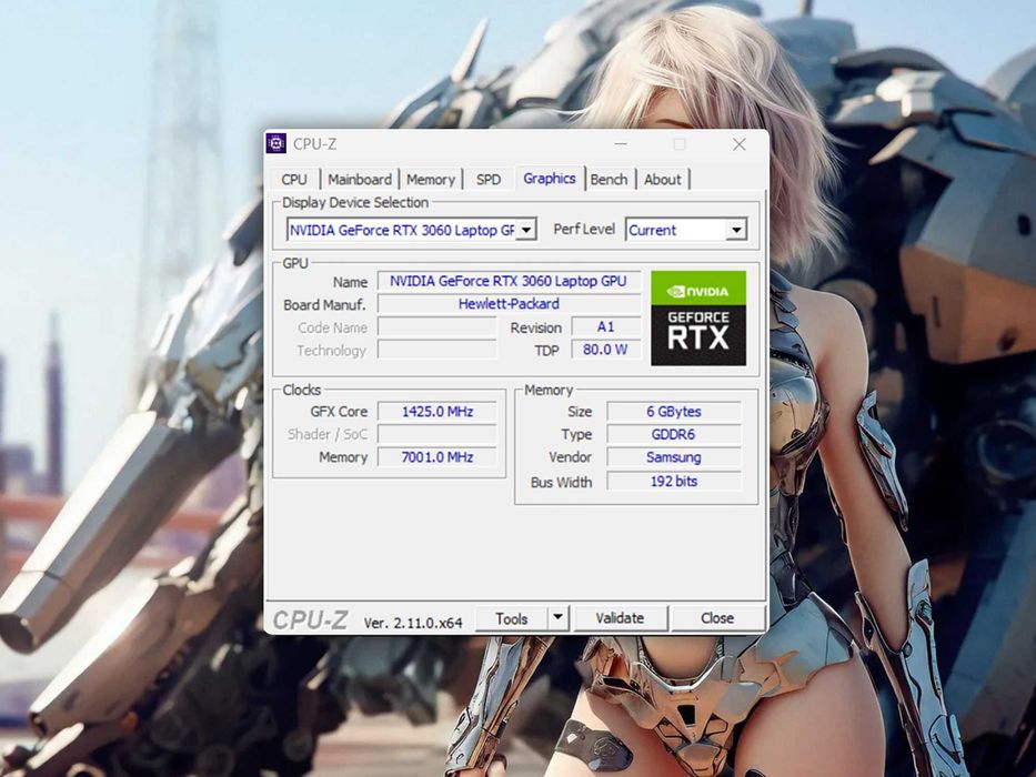 Laptop HP Idealny stan | Wydajny Gamingowy | RAM 32Gb | RTX 3060 - 6Gb