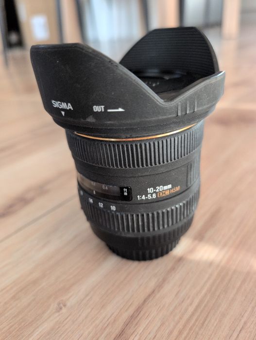Sigma 10-20 f4-5.6 Canon