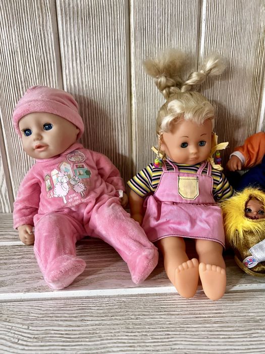 Ляльки та пупси європейських брендів Kathe Kruse, Zapf, Bayer