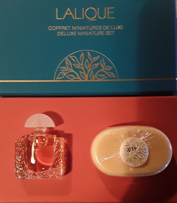 Conjunto/Coffret/Set Lalique Deluxe Perfume + Sabonete vintage