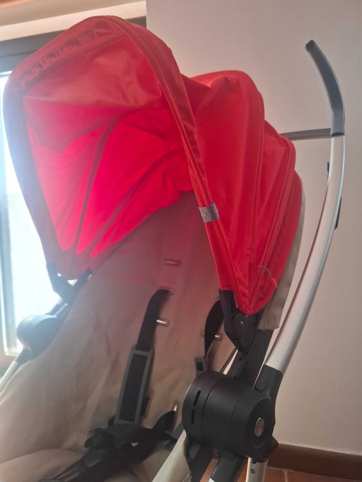Carrinho Quinny Zapp Flex, vermelho