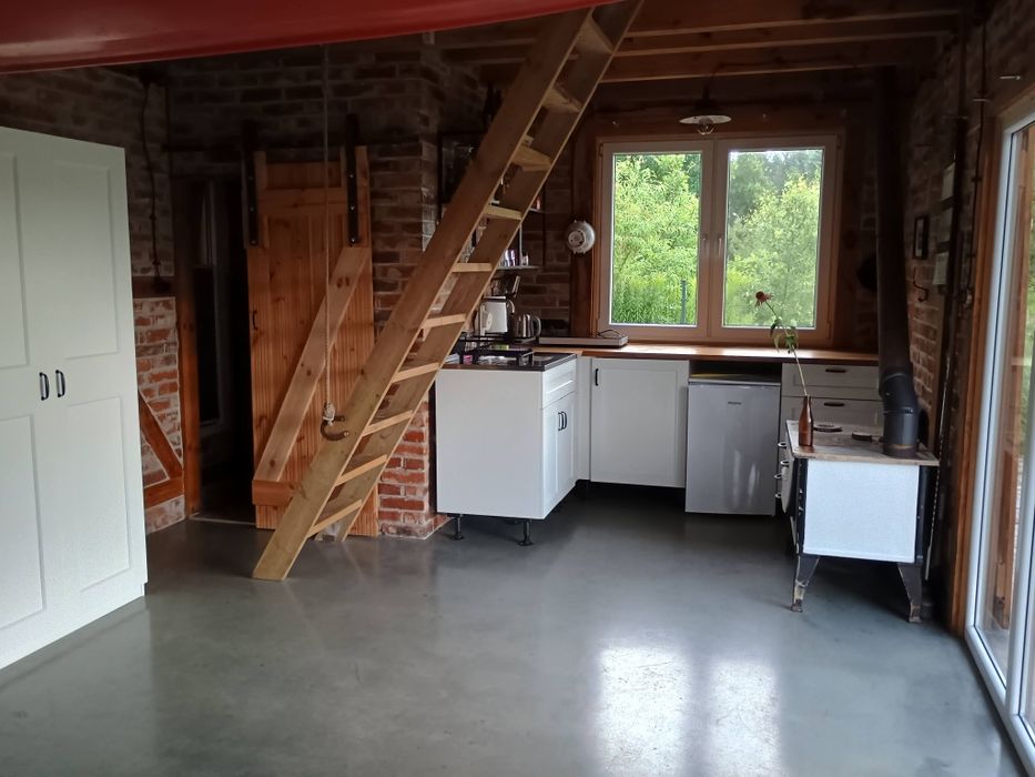 Domek nad jeziorem Jeziorna koło Sława