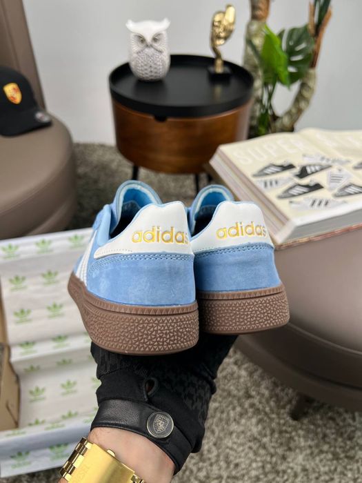 Жіночі кросівки адідас Adidas Spezial Sky Blue [36-40]