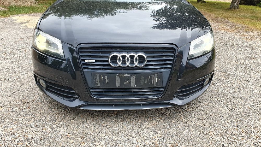 Audi A3 8p lift S-line BLACK EDITION Zderzak Klapa Tył LY9B FELGI r18