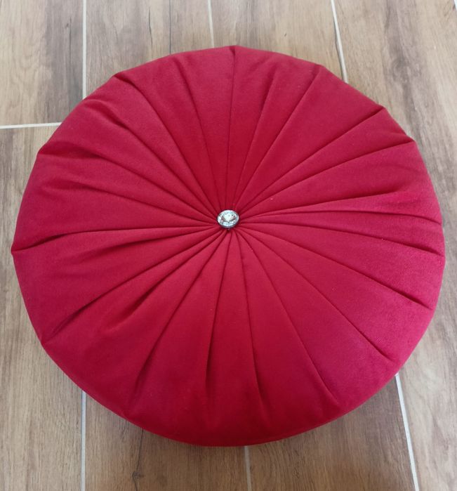 Poduszka okrągła dekoracja wnętrz