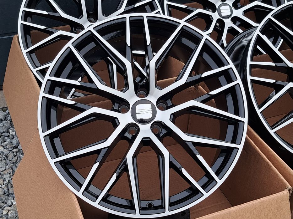 Alufelgi 18 SEAT 5x112 Alhambra Altea Ateca Leon Tarraco Exeo CNC RS4