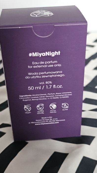 Miya Cosmetics, MiyaNight woda perfumowana,