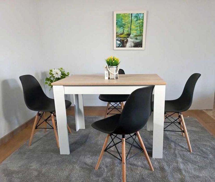 Mesa extensivel + 4 cadeiras Novo Levamos a sua casa Envio Gratis