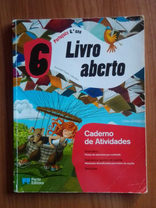 Caderno de Atividades de Português para o 6º ano.