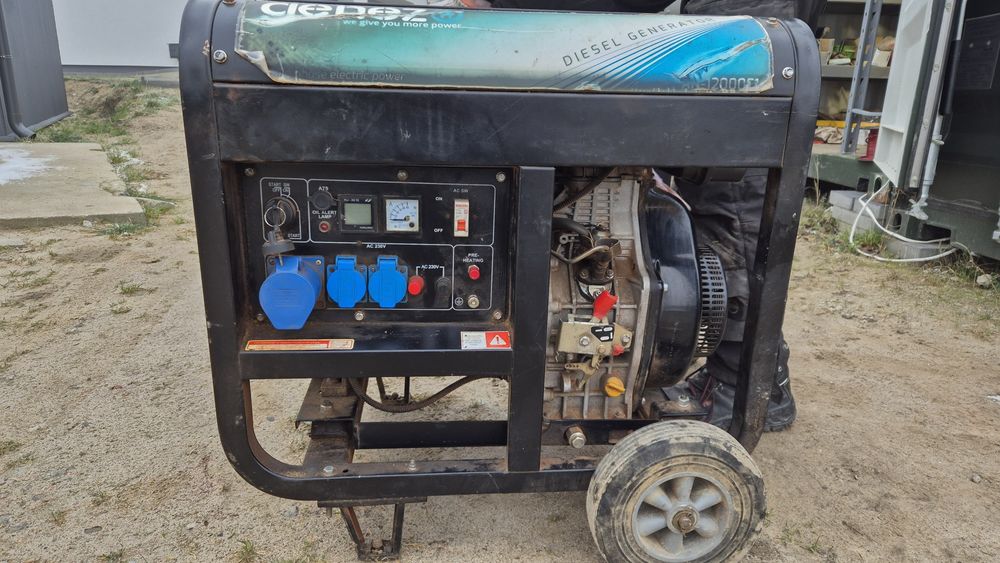 Agregat prądotwórczy jednofazowy diesel 9,5kW Genezo