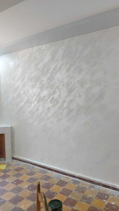 Декоративная штукатурка, машинная штукатурка стін. Покраска стен