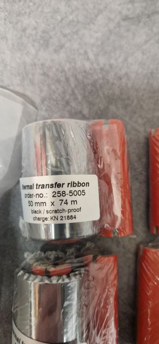 WAGO taśma barwiąca 258.5005, etykieta 210-805, 210-808