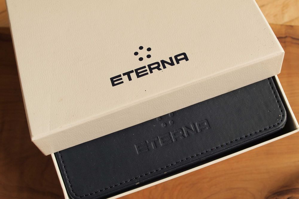 ETERNA Airforce III chronograph - rzadki model - komplet - z roku 2000