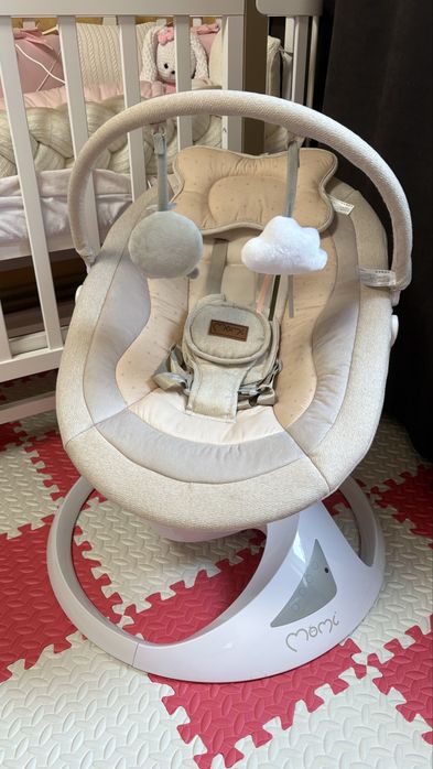 Електрична гойдалка MoMi PEARL beige