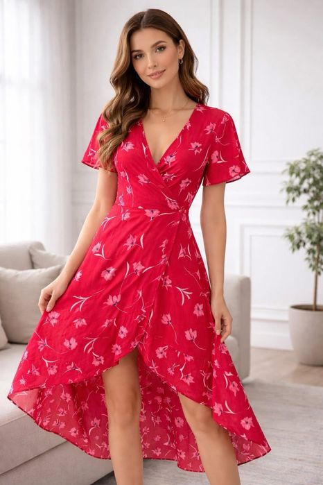 Sukienka w kwiaty quiosque rozmiar 38