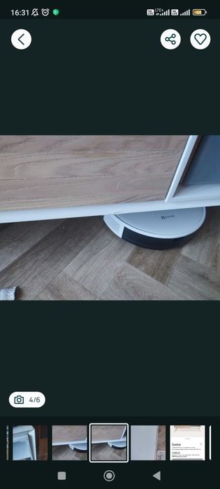 Szafka z forniru jesionowego i drewna