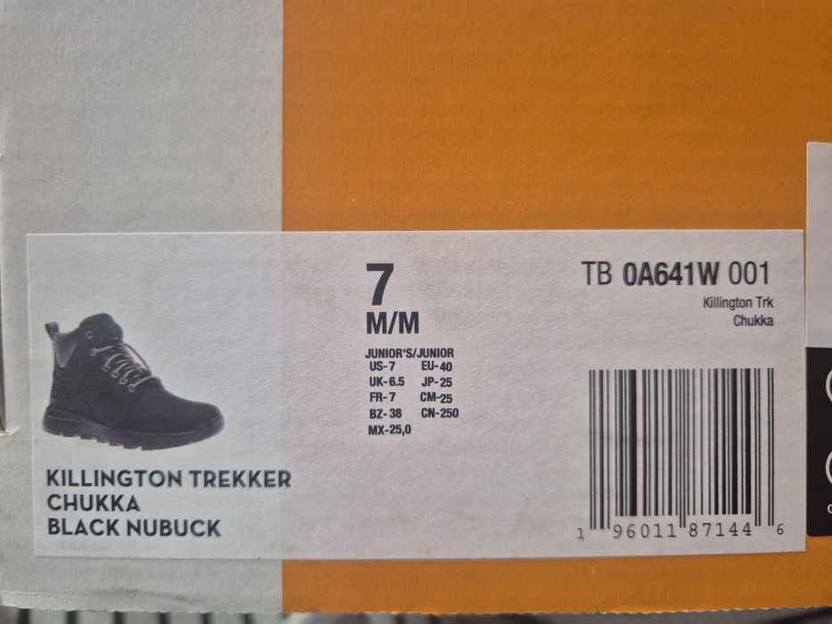 Черевики Timberland Killington Trekker Chukka 40
Черевики Killington T