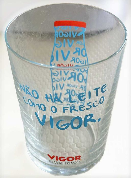 Raríssimo Copo Vigor Colecção – NOVO