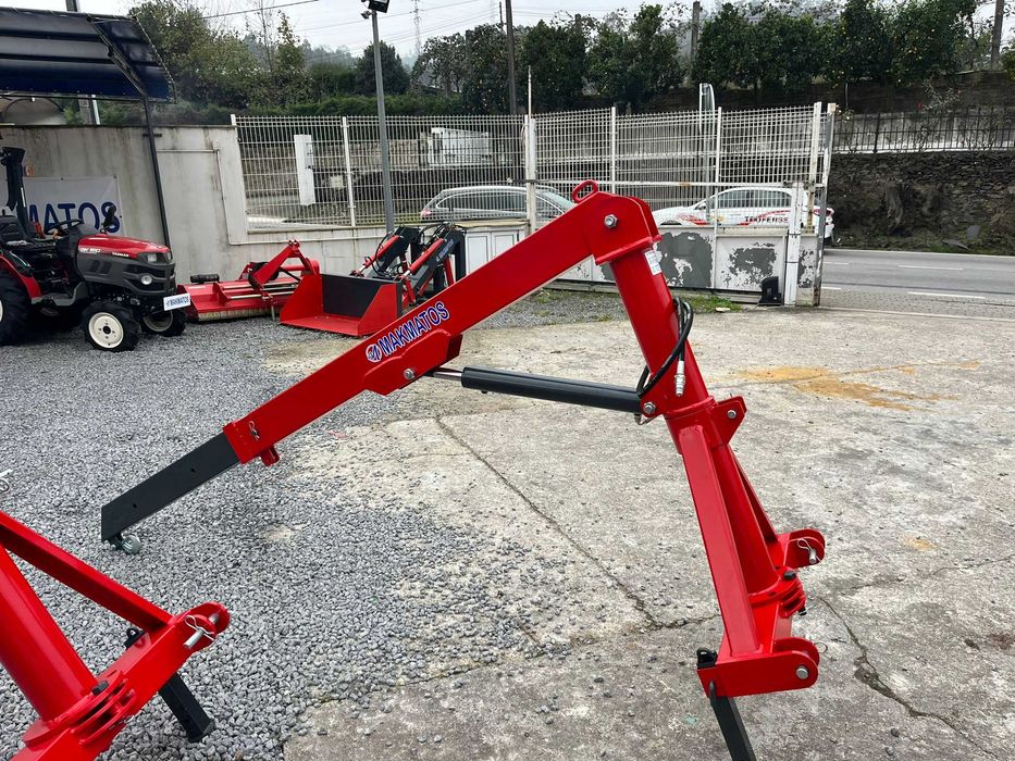 Grua Guincho hidráulica XL giratória para trator NOVO