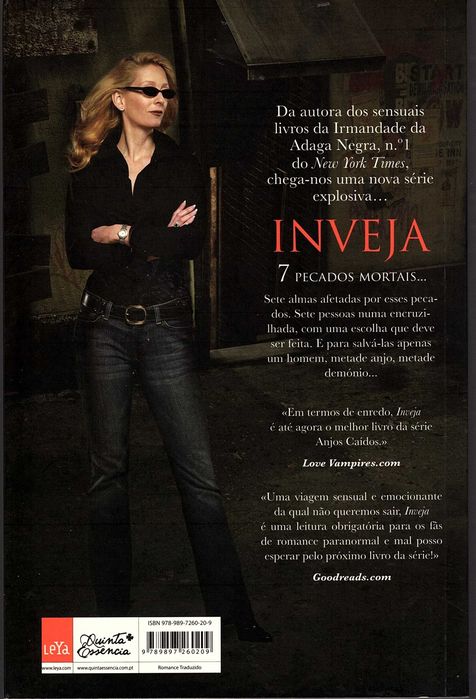 Inveja (Vol III de Anjos Caídos), de J. R. Ward