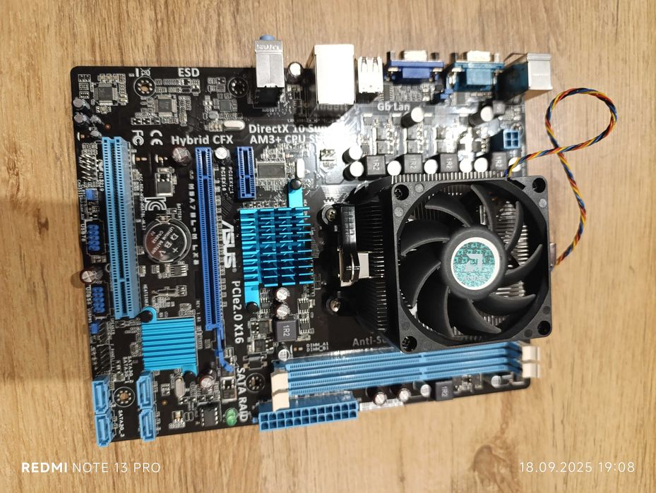 Płyta główna M5A78L - M LX3, procesor AMD FX 3,60 Ghz