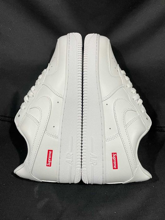 Nike Air Force 1 Low Supreme Biały 45