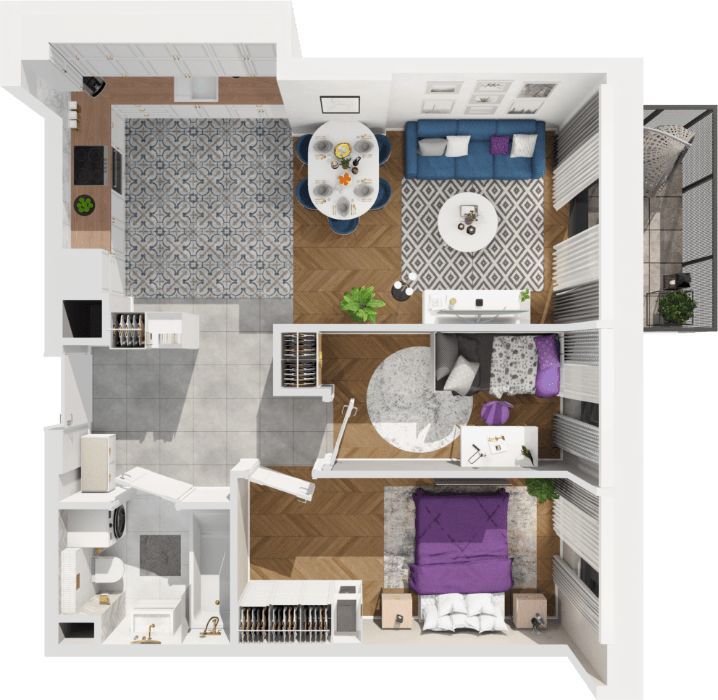 3 pokoje 52 m² | nowe osiedle | miejsce w hali | odbierz KLUCZE
