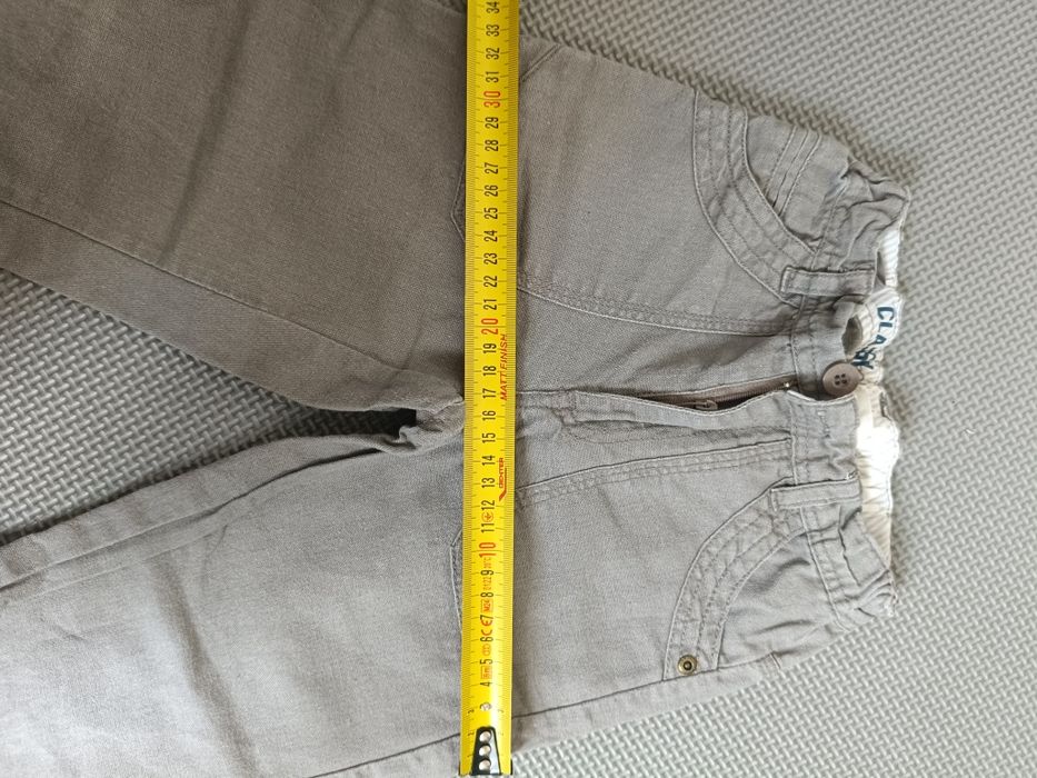 Spodnie lniane Prenat 100 cm 3 lata