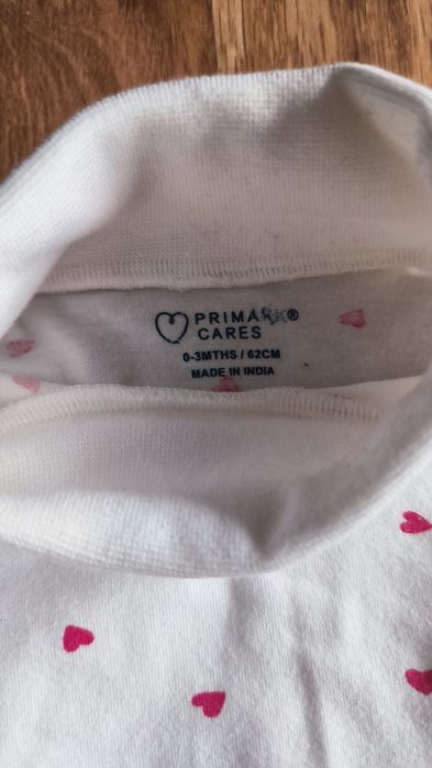 Golfy niemowlęce dziewczęce Primark rozm 62