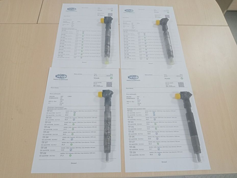 WTRYSK WTRYSKIWACZ DELPHI A6510700587 EMBR00002D