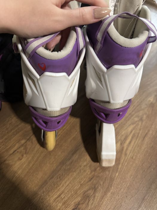 Ролики / роликові ковзани + сумка + захист