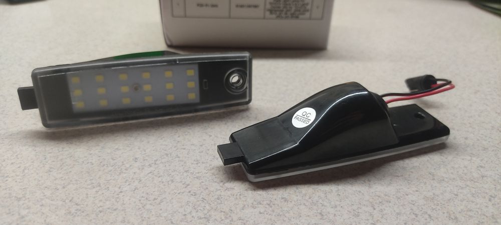 Пара Led підсвічування номера Peugeot Citroen Toyota Lexus Volkswagen