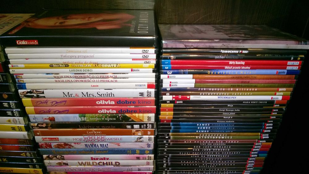 Płyty filmy na dvd aktualne nie wysyłam