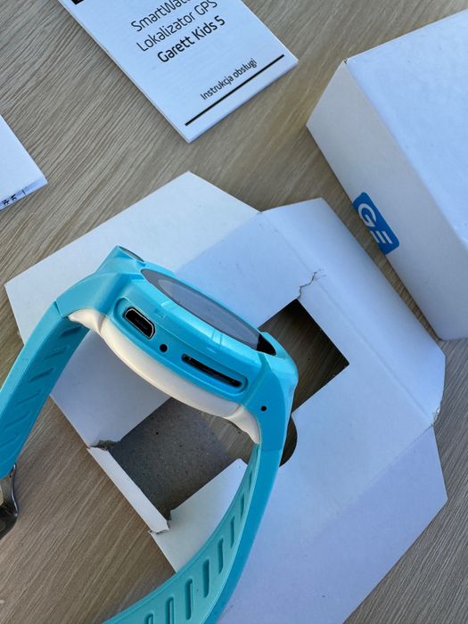 Zegarek Smartwatch GARETT Kids 5 z lokalizatorem GPS, telefonem SIM