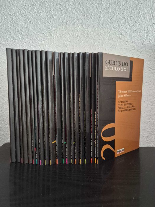 Colecção Gurus do século XXI, Lote de 20 Livros sobre gestão e liderança