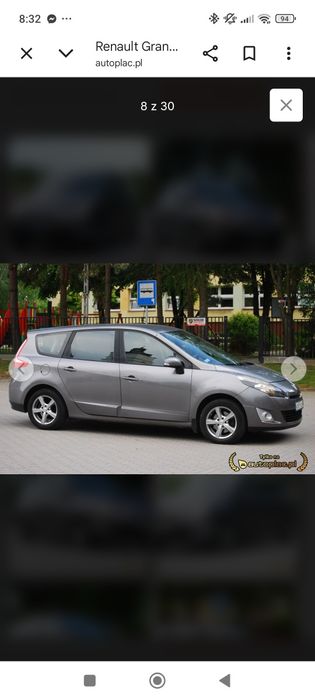 Renault grand scenic 7 osobowy