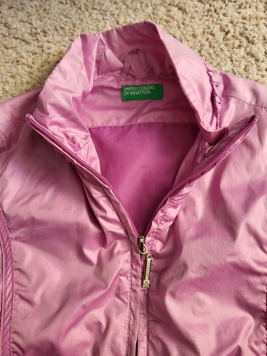 Ветровка лёгкая деми куртка Benetton оригинал 140 р