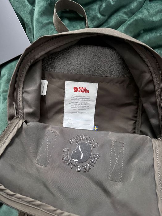 Plecak FJALLRAVEN Kanken Re-kanken 16l dark olive