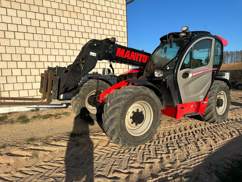 Ladowarka teleskopowa manitou 741-140v+ rok 2018