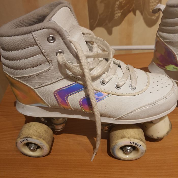 Wrotki damskie jak nowe