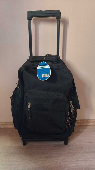 ALOTABAGS Нова Сумка Рюкзак на Колесах з Ручкою Валіза Трансформер США