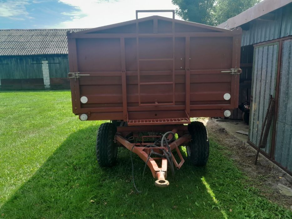 Sprzedam przyczepę D732, wywrotka, plandeka