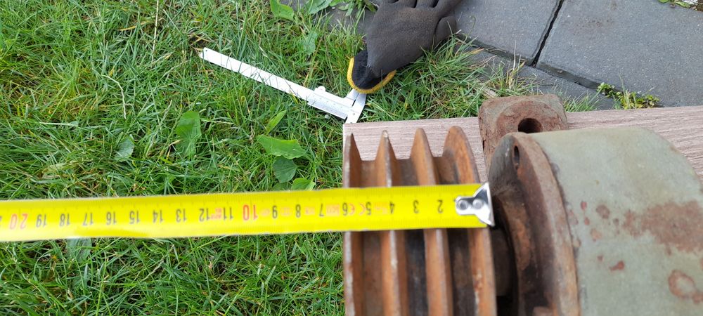 Wałek masywny do piły, krajzegi, szlifierki